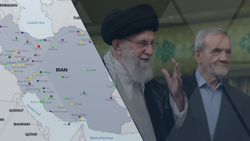 IRAN: HARDENED US AND ISRAELI POSTURES INCREASE LIKELIHOOD OF RENEWED AIRSTRIKES AMID GROWING UNREST RISKS